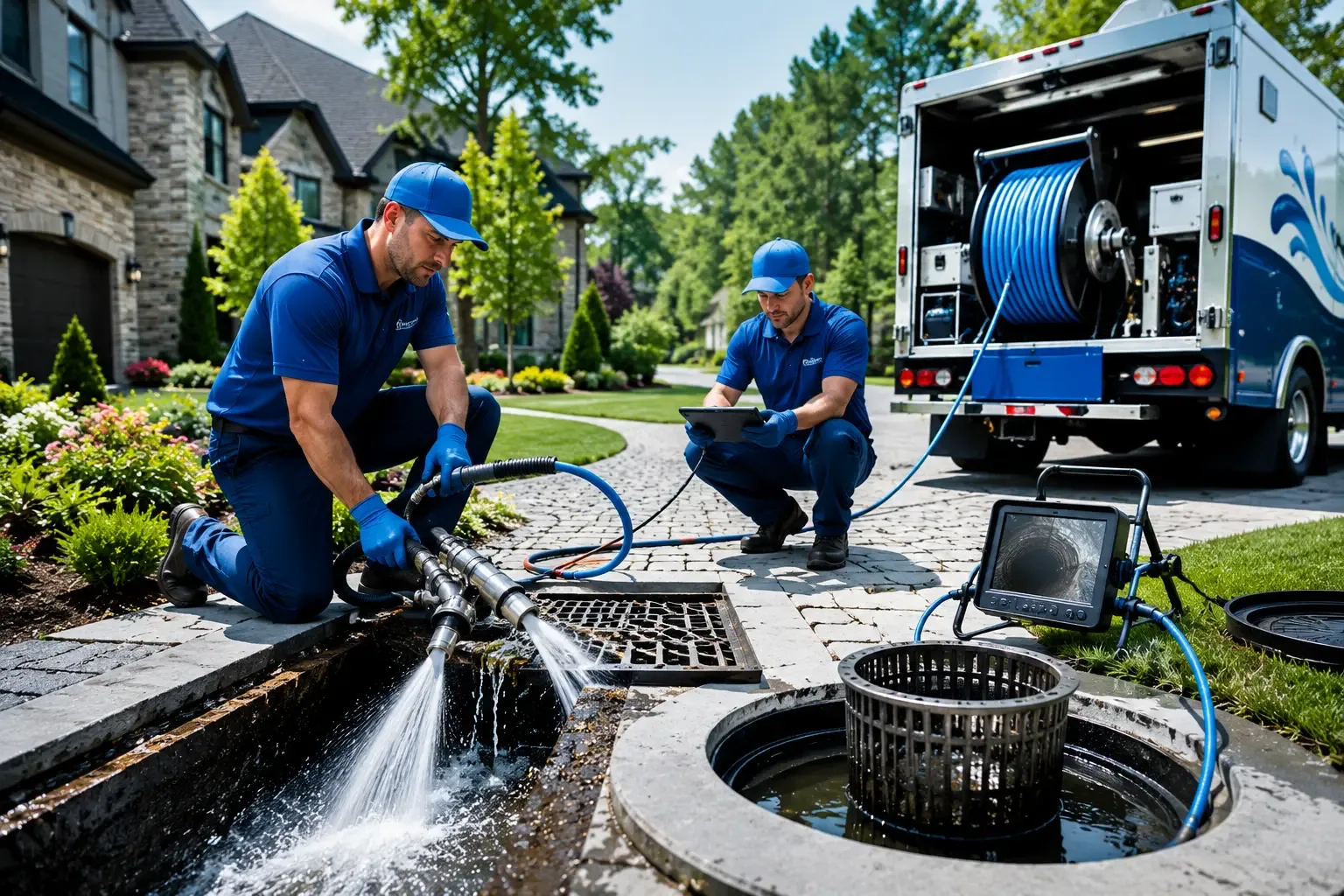 Local outdoor drain cleaning professionals in Tilton, NH